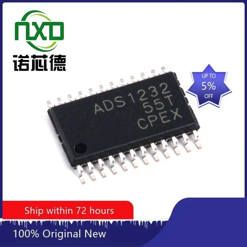 5PCS/LOT ADS1232IPWR TSSOP24 new and original integrated circuit  IC chip component electronics professional BOM matching