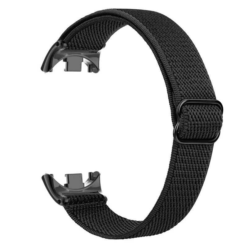 Elastic Nylon Band For Xiaomi Mi Band 8 Sports Women Men Watch Bracelet Strap Loop For Miband 8 Replacement