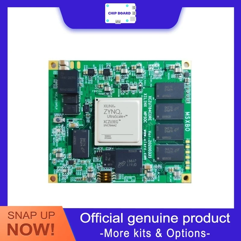 Milinker MLK-MZU03-3CG3EG FPGA Core Module using Xilinx Zynq UltraScale+ MPSoC advanced dev platform.