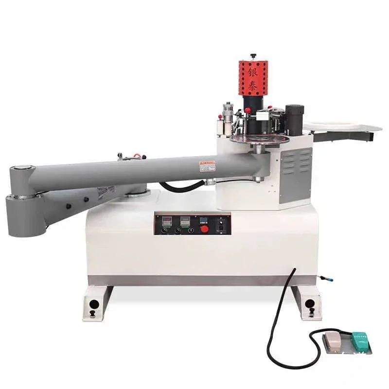 Special-shaped edge banding machine pur stack arm curve cabinet paint-free board woodworking aluminum honeycomb board