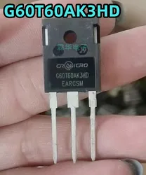 10PCS/Lot  G60T60AK3HD CRG60T60AK3HD IGBT TO-247 Import Original In Stock 100%Test