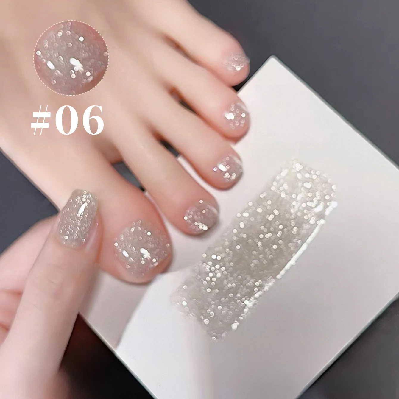 1 قطعة TC جديد بريق ضوء الماء كسر الماس هلام مسمار البولندية الخريف شعبية تنوعا تبييض الوردي الأخضر الأزرق مسمار الفن