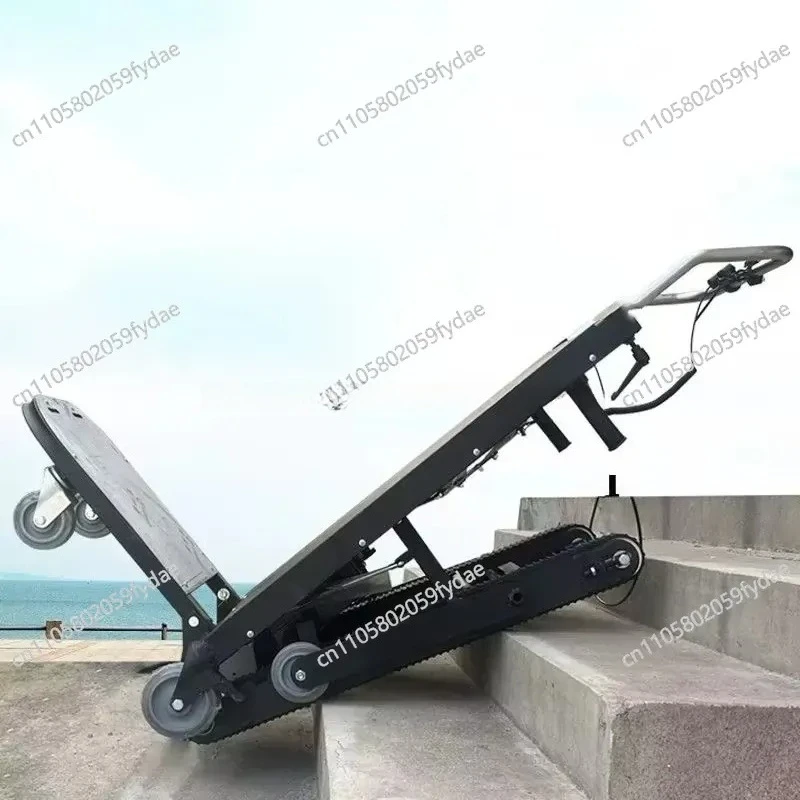 Four-wheel Flat Mobile Cart Steel Transport Trolley, Can Support 250 Kg of Stone Mobile Tools