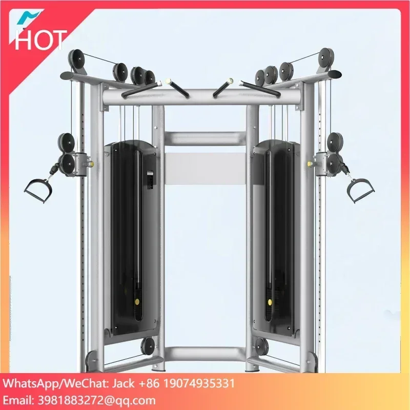 Factory Commercial Dual Cable Pulley Machine FTS Glide Commercial Gym Equipment Functional Trainer
