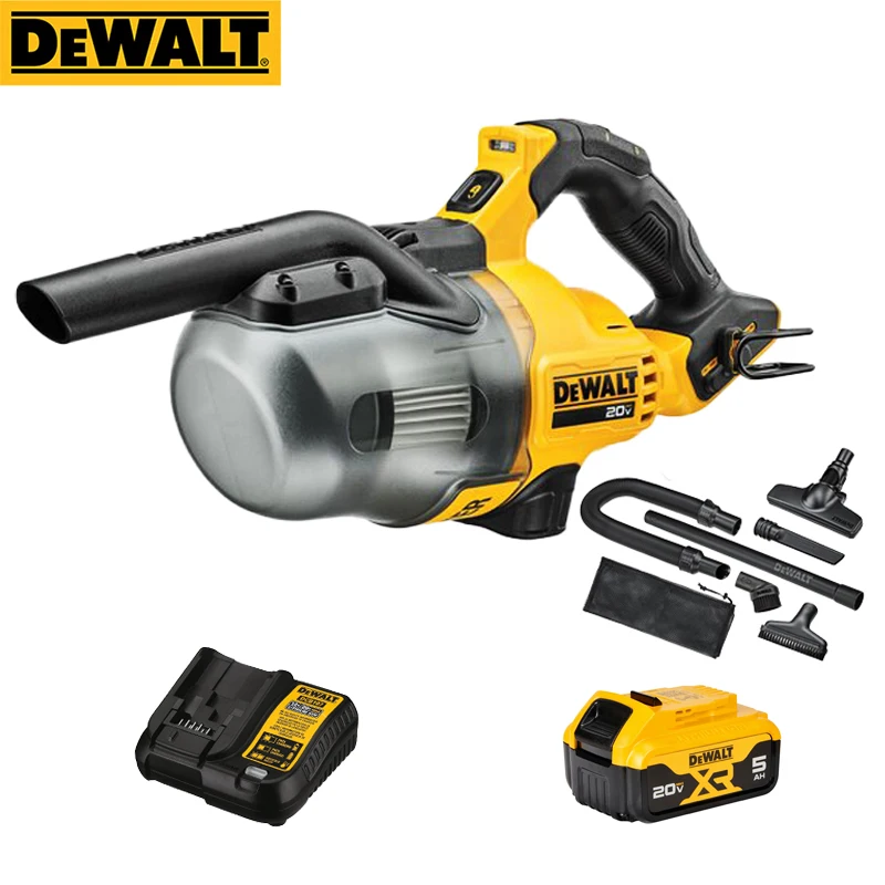 DEWALT DCV501LN 20V Industrial Household Vacuum Cleaner New Rechargeable High Power Vehicle Vacuum Cleaner