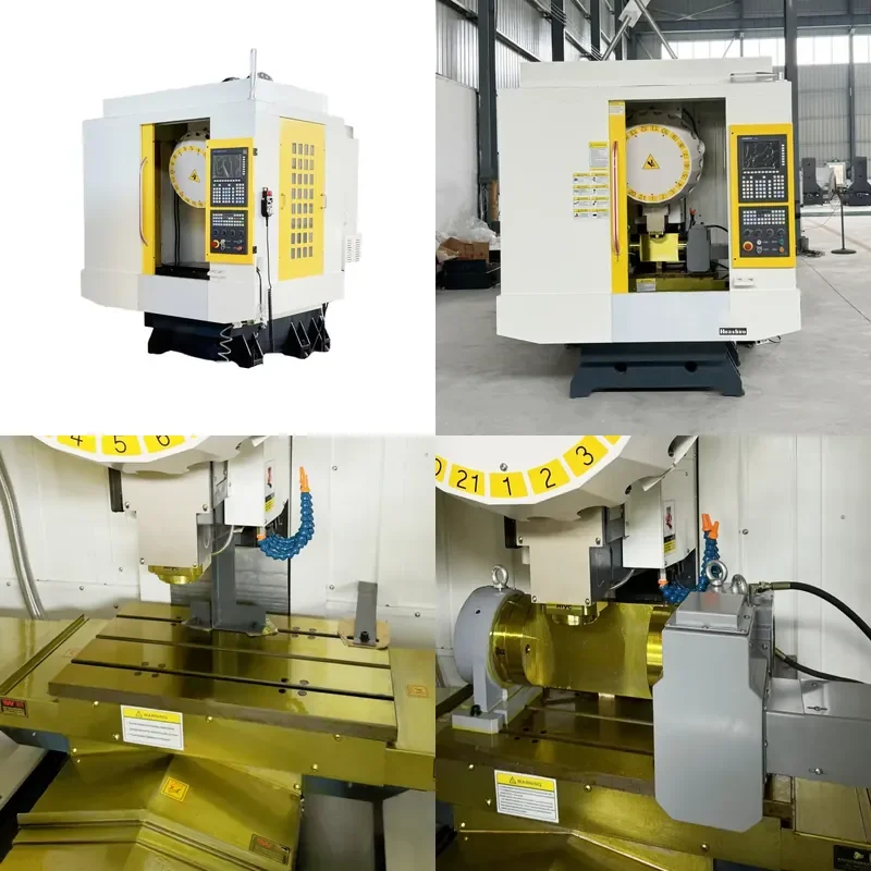 for T6 CNC Metal Milling Machine Small Vertical Machining Center