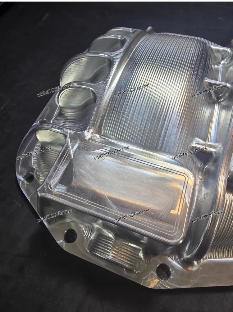 Geeignet zum Nachrüsten der Hinterachsabdeckung aus Aluminiumlegierung. 2,3T 2,7T. Hinterachsöl-Rückabdeckung