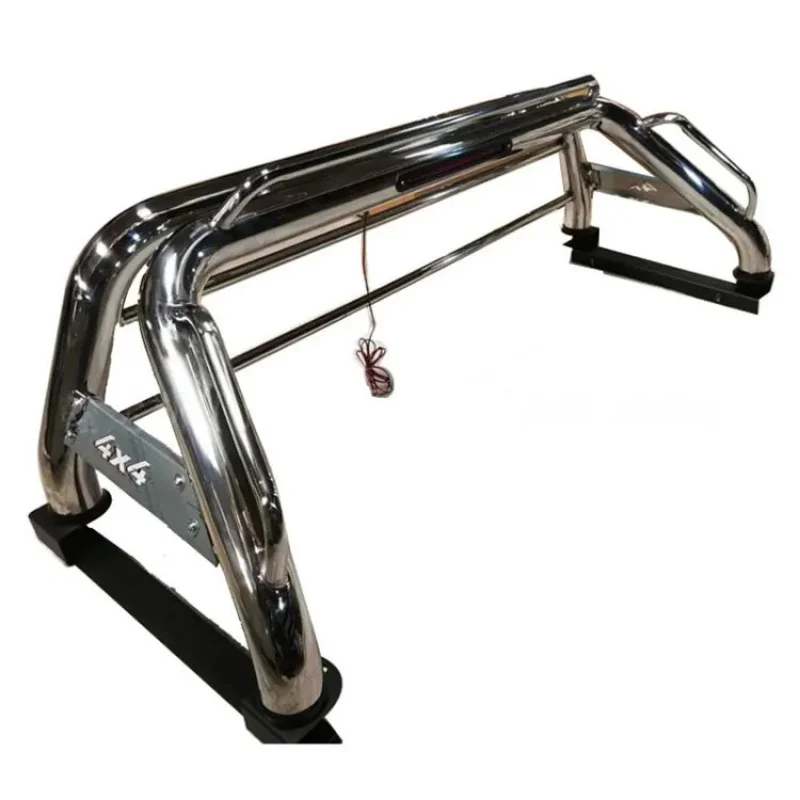 

Low MOQ Stainless Steel Roll Bar 4x4 Truck Bed Roll Bar Pickup Sport Rack Roll Bar for Hilux Revo 2015-2023