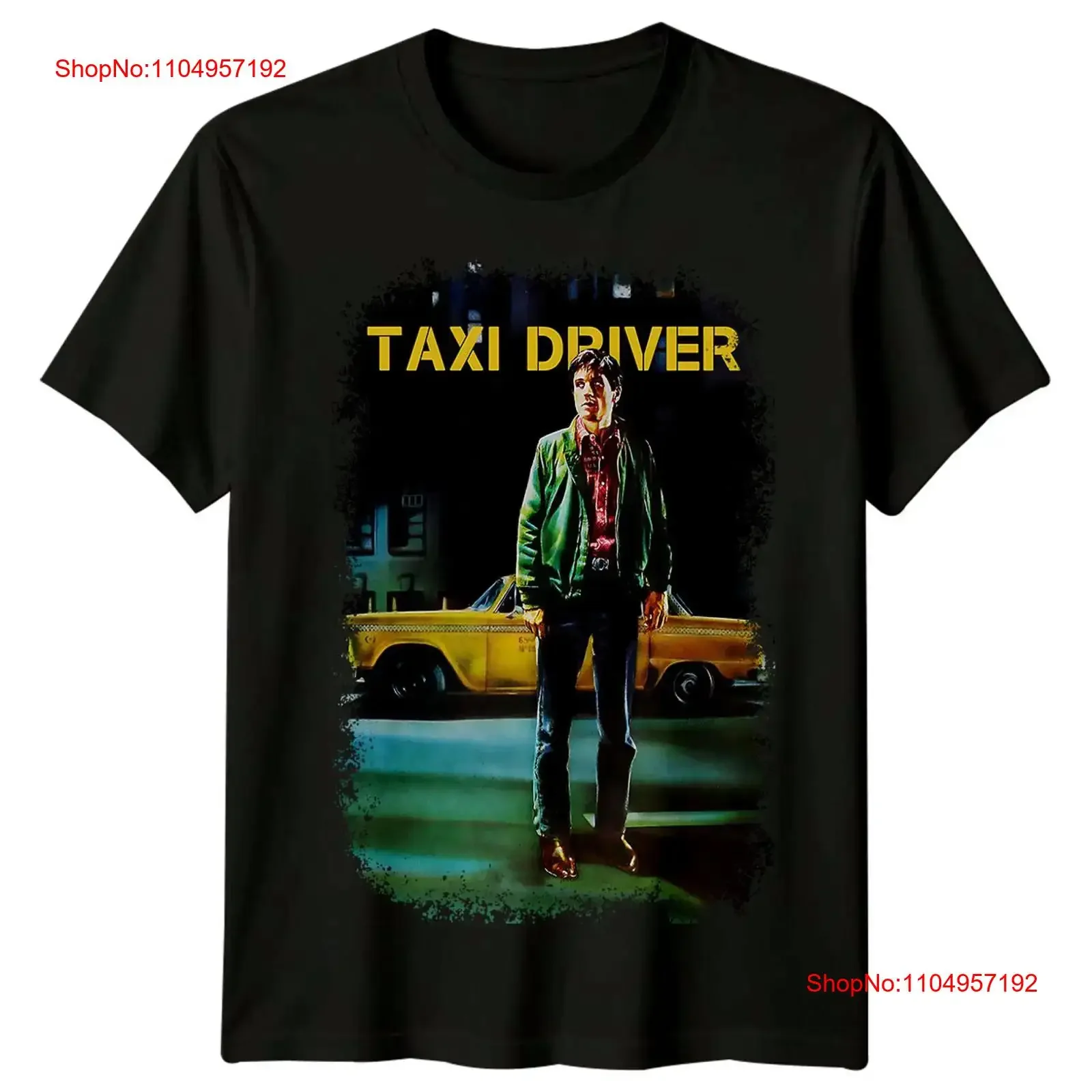 Camiseta inspirada en el cartel de la película Taxi Driver 1976, ropa informal lavada vintage Retro clásica de los años 70, Top Unisex para hombre para uso diario