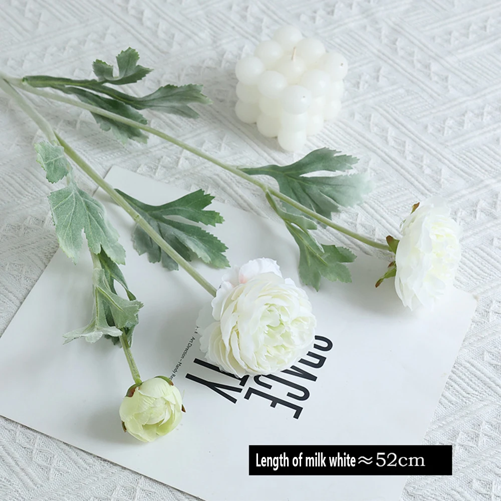 

2Pc Peony Bouquet Artificial Flowers Home Decoration Accessories Wedding Festival Dining Table Bridal Bouquets Hobby Crafts Props