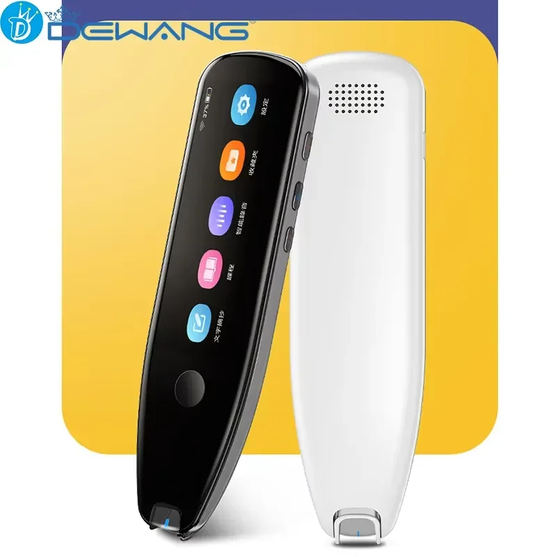 Smart Electronic Pocket Language Translator Pen Multi-Languages AI Instant Voice Interpreter For Travel Consumer Electronics
