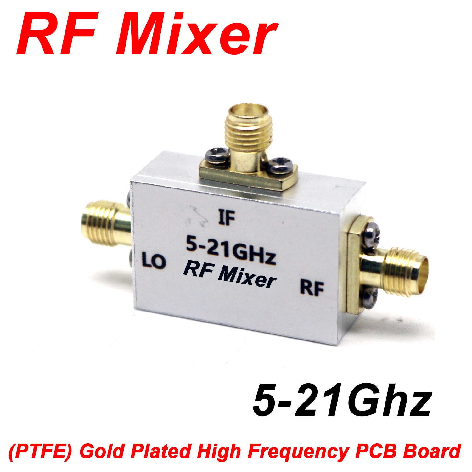 5-22GHz RF Mixer Frequency Mixer RF Up-Down Converter For HAM Radio IF/RF Chain X/KU Band Amplifier 5.8G 12G Communication Radar
