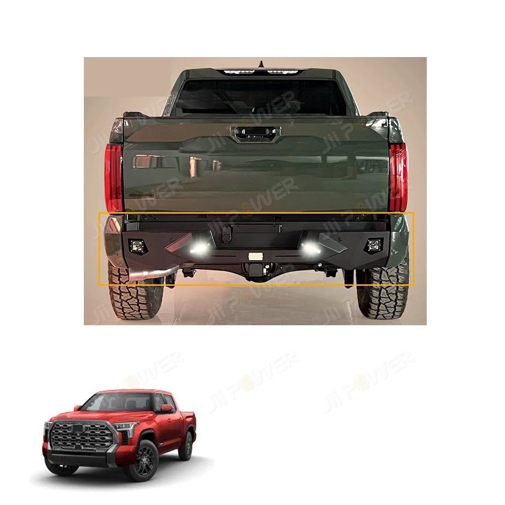 

JP16 ODM Car Accessories Steel Front Bumper Rear Bumper for 4X4 Pick up Truck Tundra