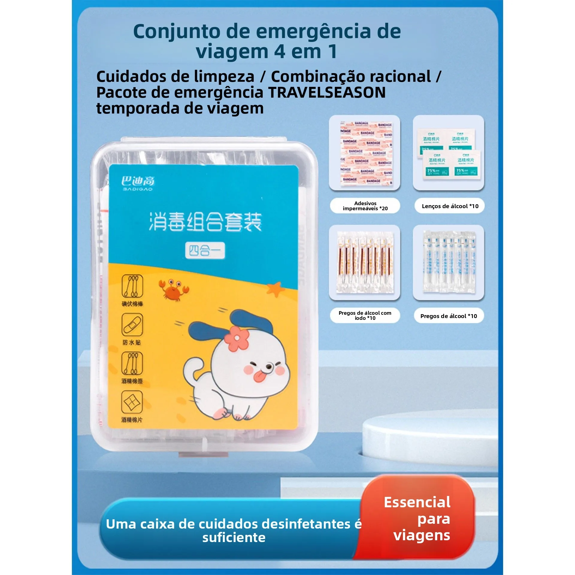 kit-de-desinfeccao-portatil-para-viagem-conjunto-de-oito-pecas-para-viagens-curtas-de-negocios-ferramenta-essencial-descar