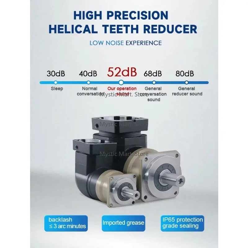 Geräuscharmer, geräuscharmer, hocheffizienter, planetarischer rechtwinkliger Reduzierer für die EVB-Serie im Luft- und Raumfahrt mit kostenlosen 2D- und 3D-Zeichnungen