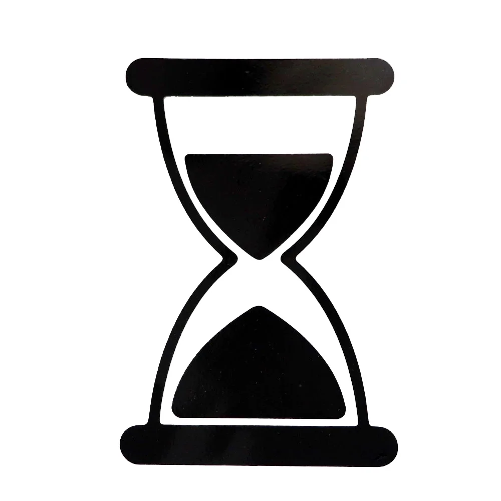 

10.1CM×15.3CM The Hourglass Decal Chronometer Vinyl Car Sticker