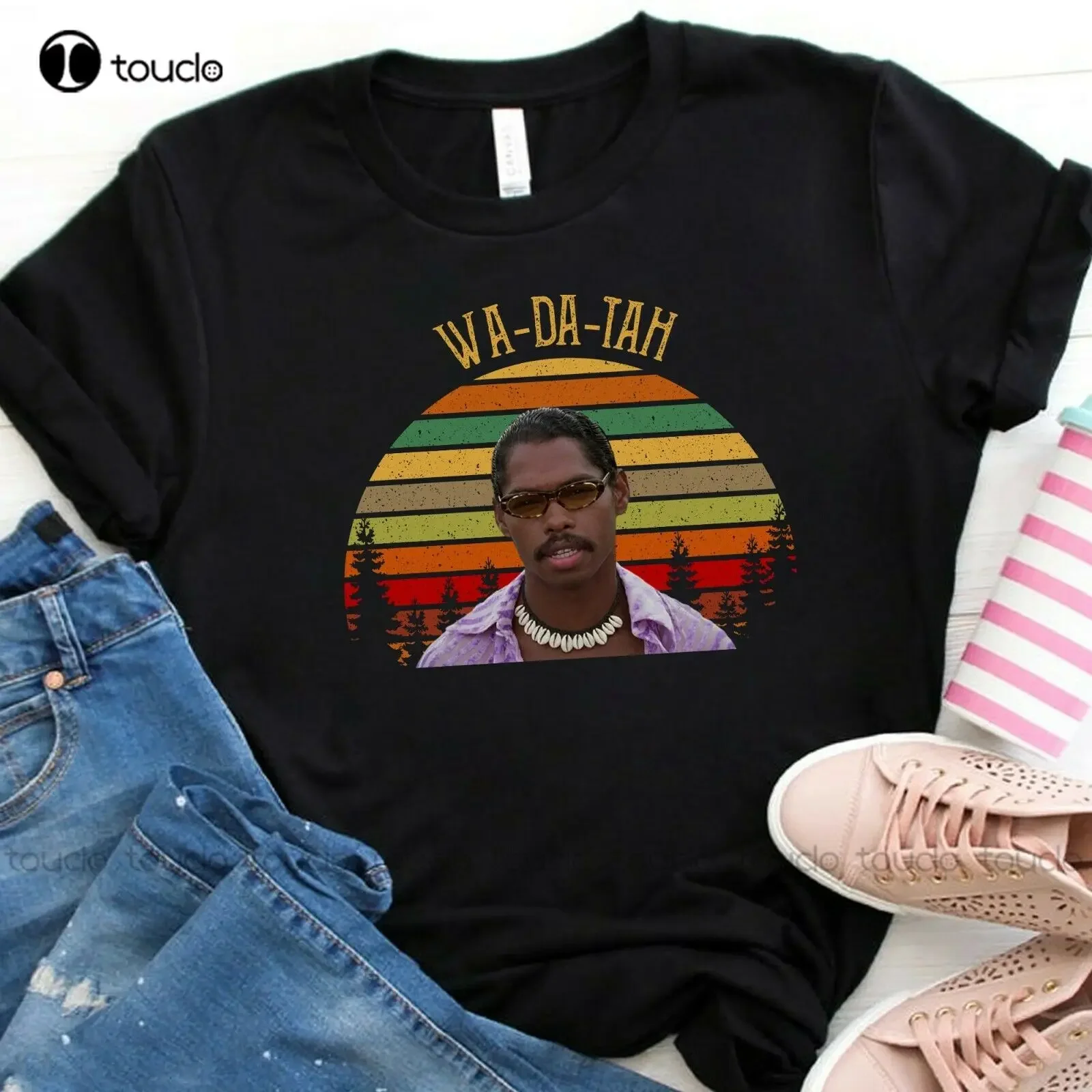 New Wa Da Tah Shirt Vintage Pootie Tang T-Shirt Pootie Tang Movie Tee Unisex Xs-5Xl Tshirts For Men Streetwear Tshirt Retro