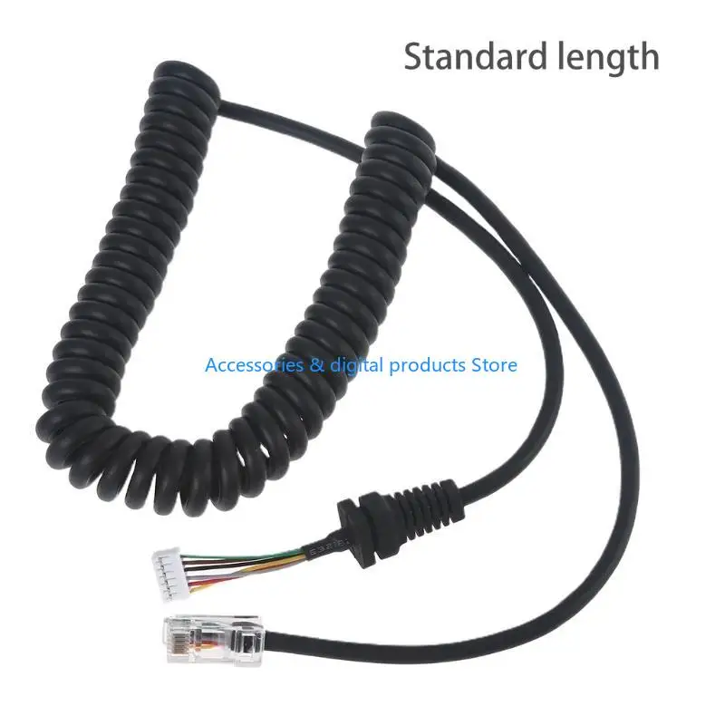 77JD 70 robustes Multifrequenz-Mikrofonkabel für 36B6JS MH-48A6 FT-8900R