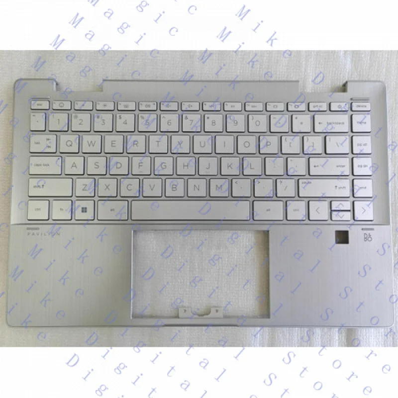UU  For HP 14-EK N09603-001 N09438-001 Palmrest w/Backlit Keyboard Fingerprint