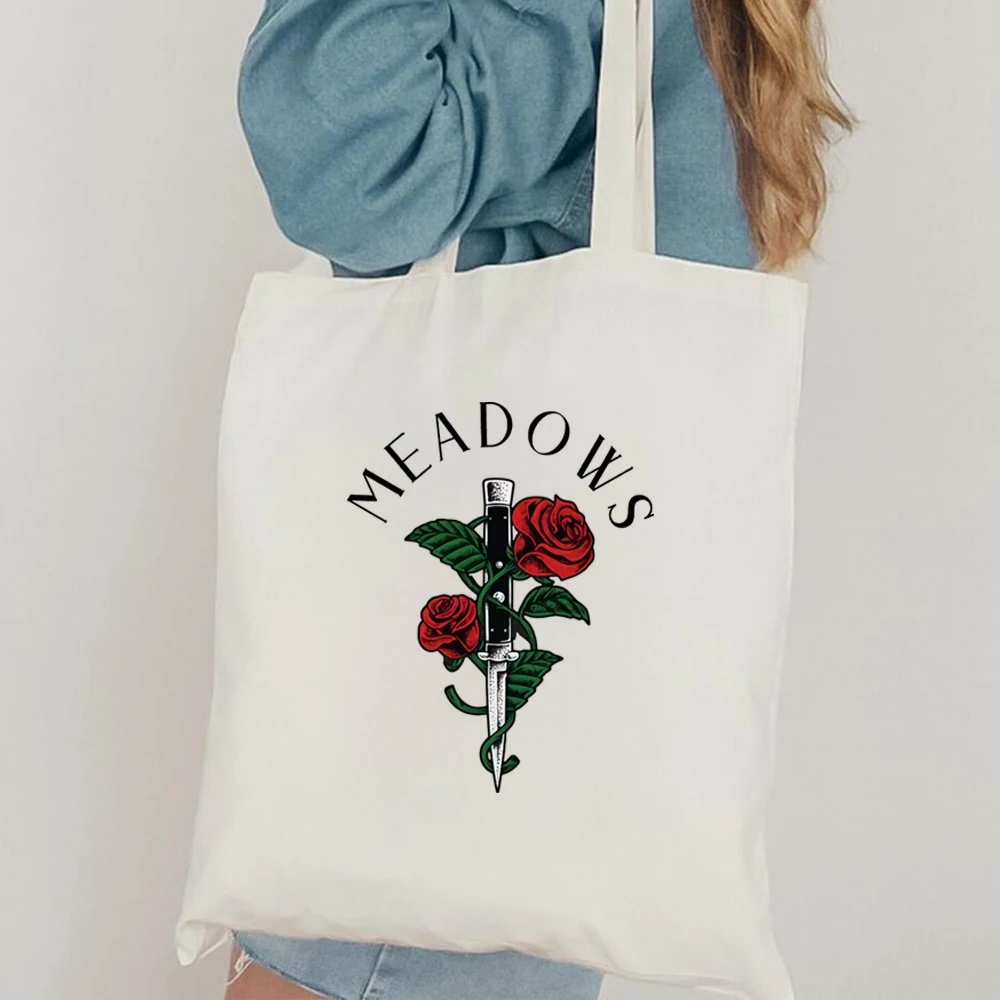 Haunting Adeline tote bag and Little Mouse Dark Romance sjm Merch HD Carlton Smut Reader Bookstagram Zade Meadows Canvas Bag