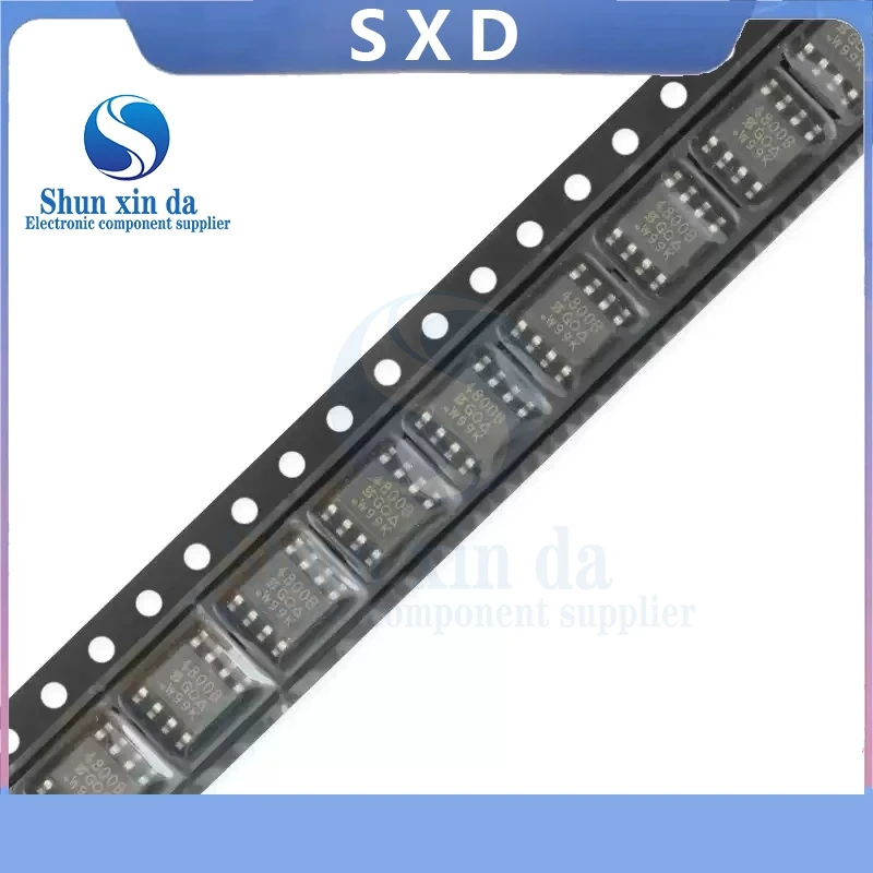 20PCS SI4800BDY-T1-GE3 4800B SOP-8 SI4800BDY SI4800 30V 6.5A 1.3W SMD N-Channel Reduced Qg Fast Switching MOSFET IC