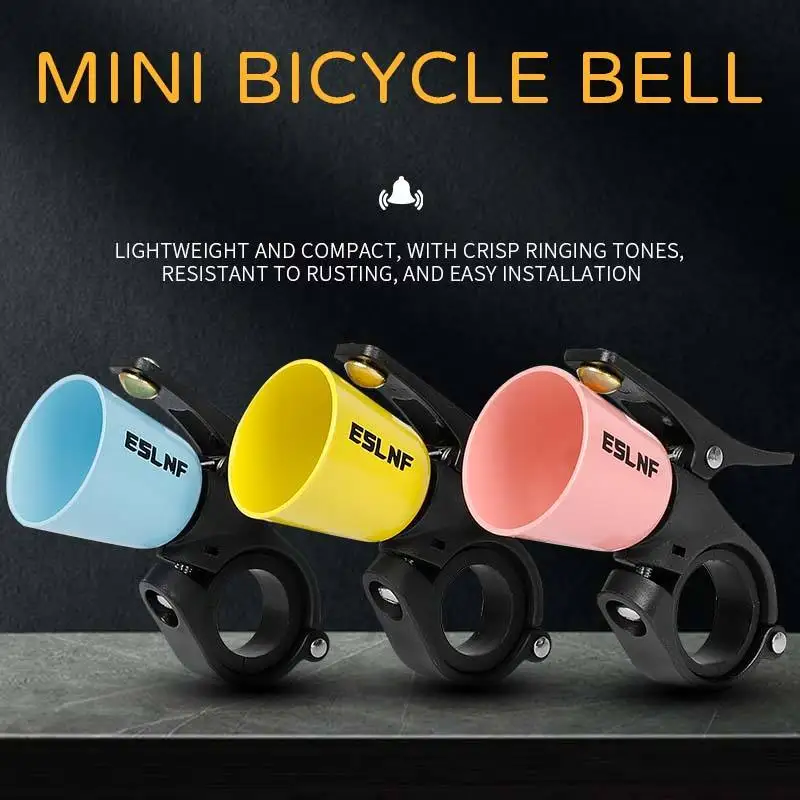 ESLNF Classic Bike Bell Copper Bicycle Bell for Adults Cycling Handlebar Mountain Bike Bicycle Horns Bell - view 4