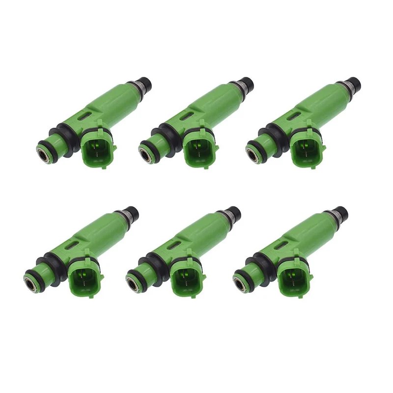 

6PCS New Fuel Injector Kit for Mitsubishi L200 Challenger Montero Sport Pajero 2000-2006 6G72 MD332733