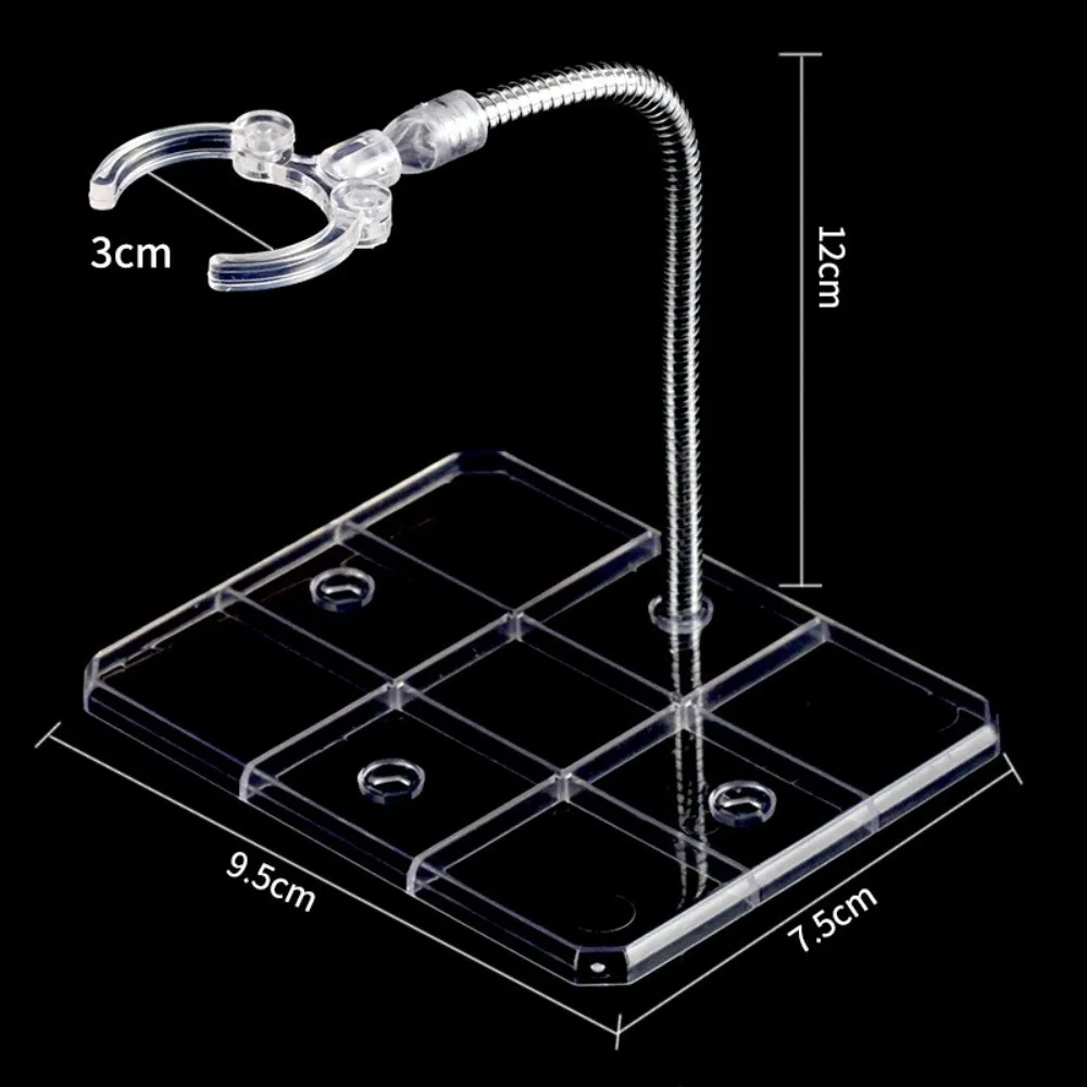 Plastic Action Figure Stand with Adjustable Arm Display