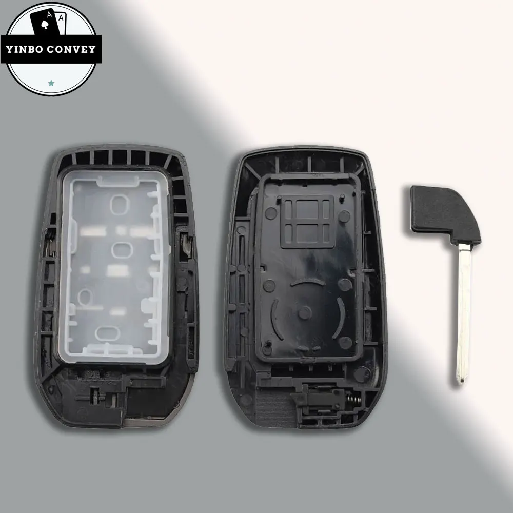 YINBO-modificato Smart Remote Key Shell 2/3/4 pulsanti versione aggiornata custodia con lama per Lexus RX2700 RX350 GX400 ES350