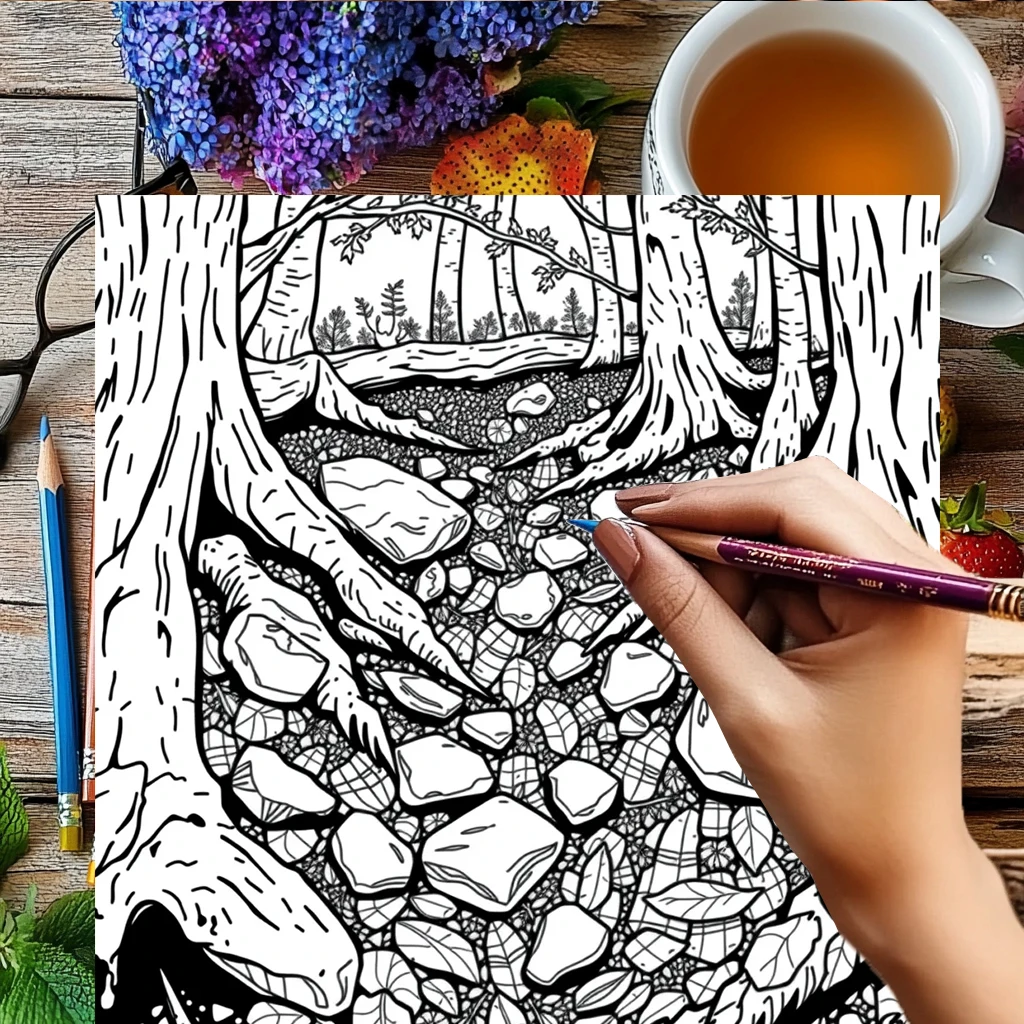 28-страничная книжка-раскраска в стиле любви для взрослых |   Раскраска, принадлежности для рисования на Рождество, День Благодарения