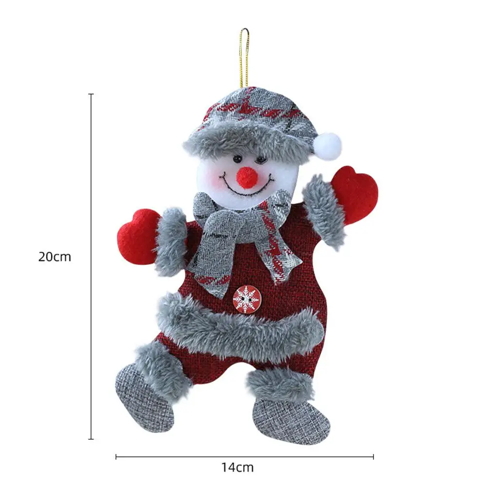 Window Decorations The Needle And Thread Are Sturdy And Fine Christmas Doll Soft And Comfortable 12g Christmas Gift Trend Need