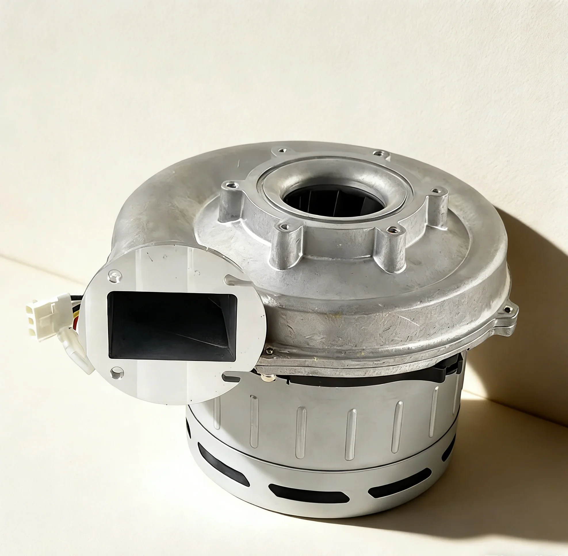 8 Inch Long Life BLDC Vacuum Motor 230V 500W/1100W Side Tube Outlet Mixed Gas Heating Design for Air Treatment