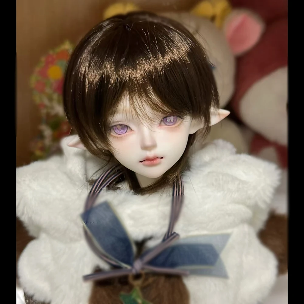 

1/4 голова куклы BJD с корпусом, полимерный материал, высокое качество, милая кукла эльфа без макияжа, коллекция моделей «сделай сам», игрушки в подарок