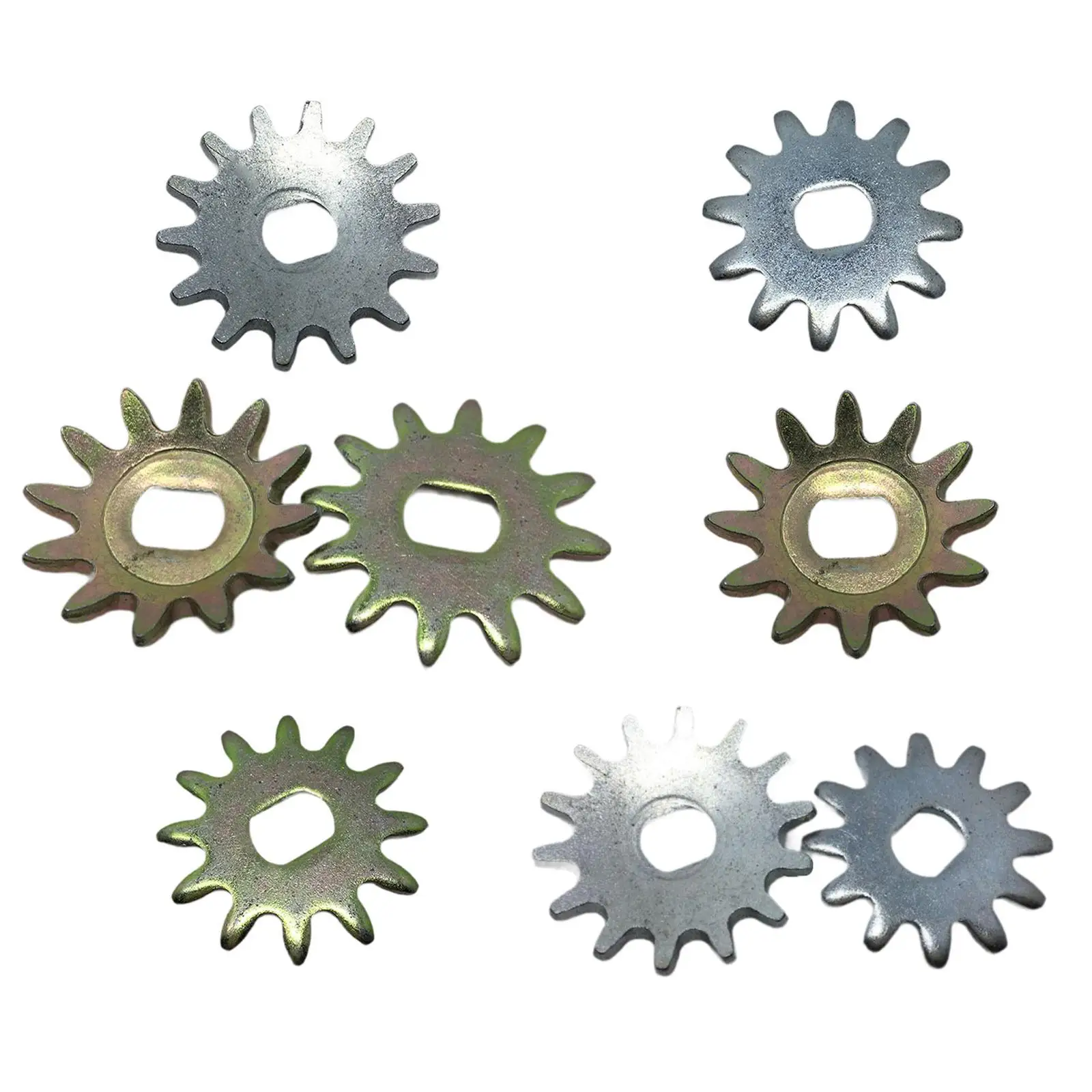 

2x Horizontal Jack Repair Gears Easy to Install Metal Gear Wheel Set Hydraulic