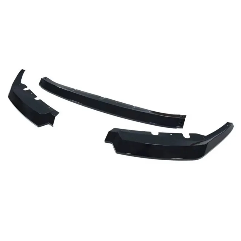 For BMW M2 G87 2021+ Bright Black Car Front Bumper Diverter Spoiler Diffuser Front lip chin Shunt glossy black body kit - view 6