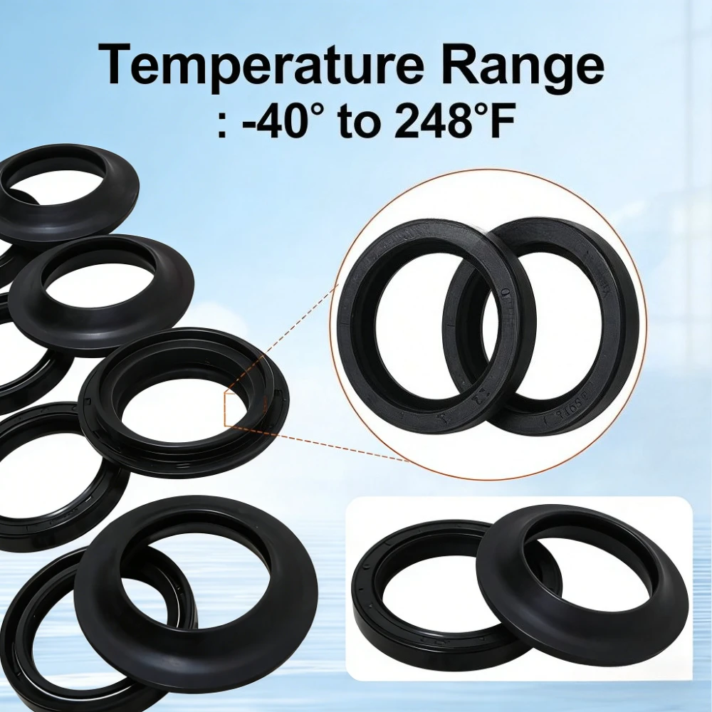 

2/4/8pc 43x55x11 Front Fork Dust Oil Seal For Kawasaki KDX200 KDX220R KDX250 KLX250R KLX300 R KLX300R ZX750 1991-2008 2009 2010