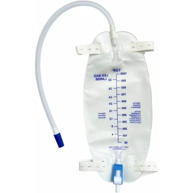 For Urine Collection Bags 10 Pack Leg Bag 1000Ml Individually Packaged Urinary Drainage Bag For Urination