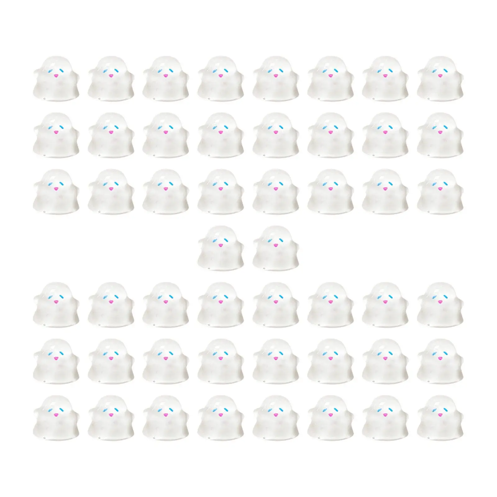 50 pezzi di ciondoli per unghie di Halloween, ciondoli per nail art, gioielli, parti di ornamenti in stile retrò