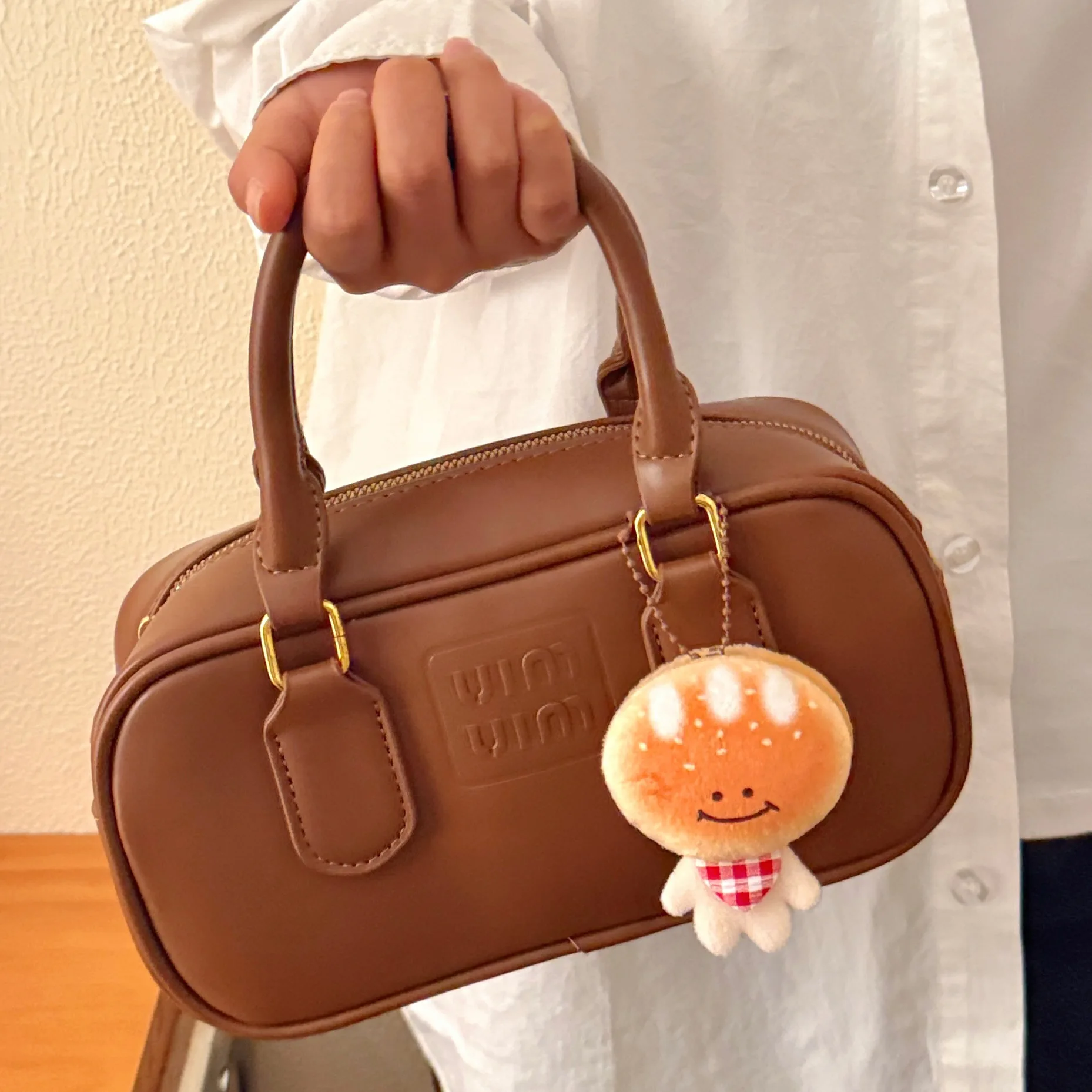 Creative Food Bread Doll Pendant Key Chain