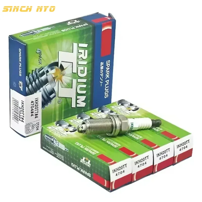 4704 IKH20TT Dual Iridium Spark Plug Candle for VOLVO VAUXHALL TOYOTA SUZUKI SUBARU SMART RENAULT PEUGEOT OPEL NISSAN MITSUBISHI view 2