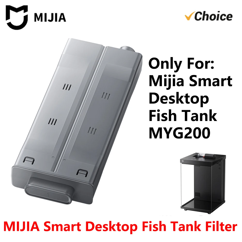 NEW Original MIJIA Smart Desktop Fish Tank Filter Multilayer Filtration Reduce Harmful Substances Filter for Fish Tank MYG200 CN