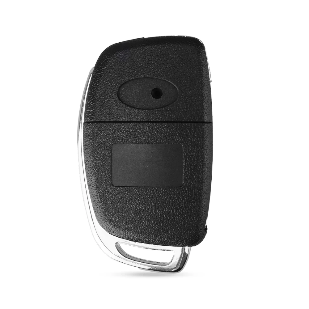 KEYYOU 3 Button For Hyundai Solaris Ix35 Ix45 Series Auto Key Blanks Case Fob Uncut Folding Flip Remote Key Shell Car Key Case