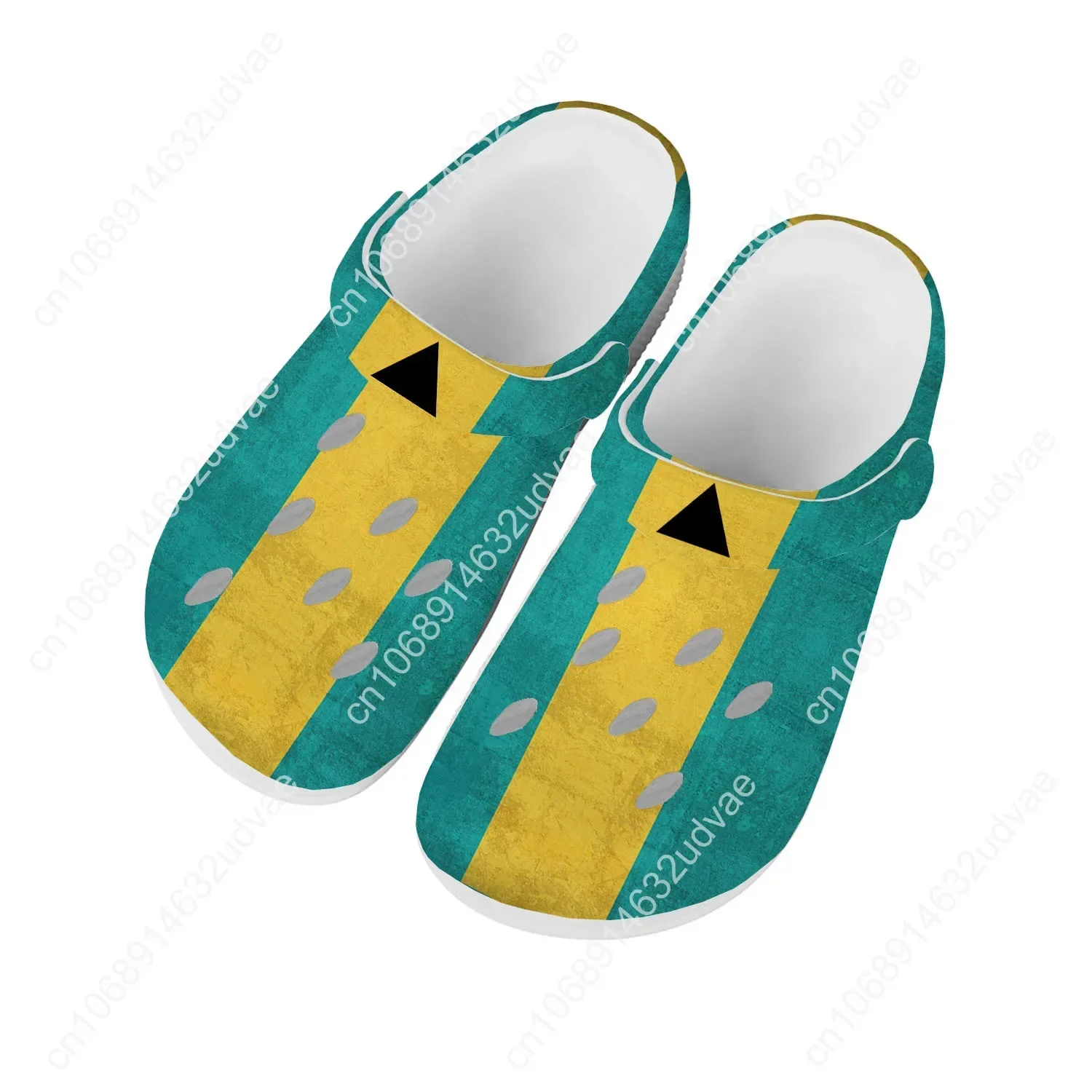 Bahamas National Flag Water Shoes Men Women Comfortable Home Garden Clogs Customizd Sandals Beach Breathable Hole Slippers