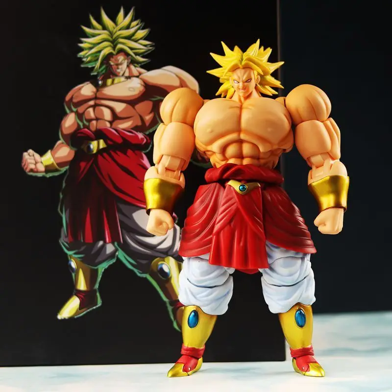 In Voorraad Mm Magic Model Dragon Ball Shf Super Saiyan Een Legendarische Berserker Broly Anime Action Figure Collectie Speelgoed Gift