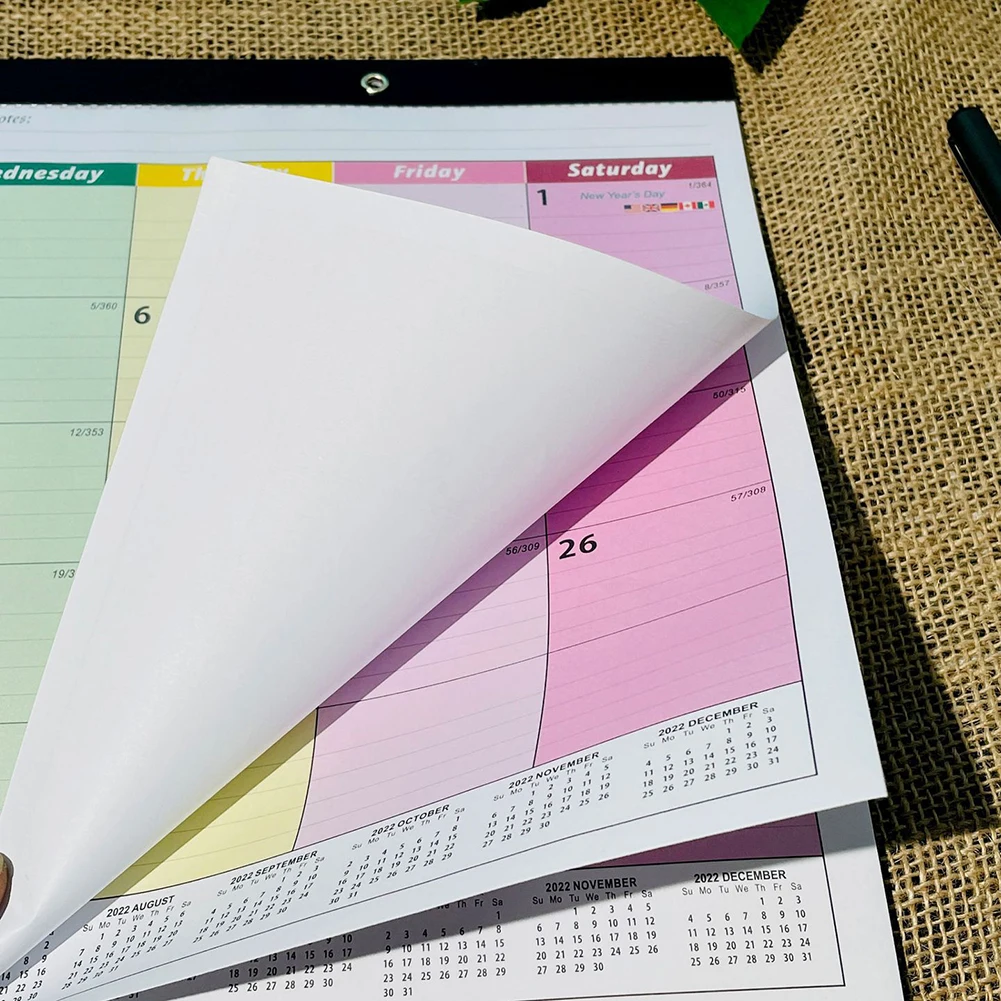 다채로운 카운트 다운 달력 2023 봄 축제 걸이 달력 새해 선물 2023