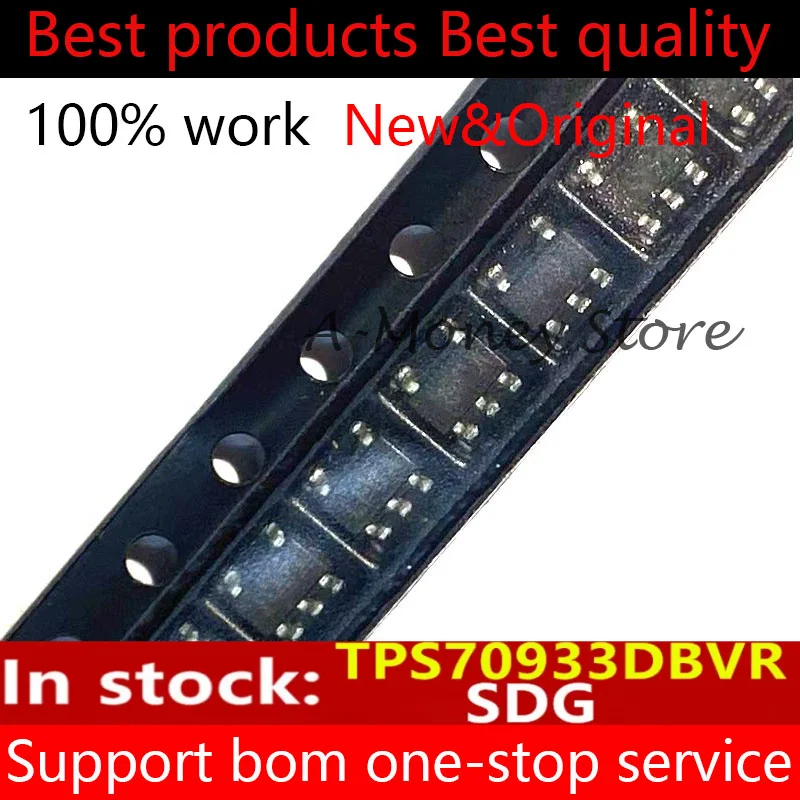 

(10pcs)SDG TPS70933DBV TPS70933DBVR TPS70933 sot23-5