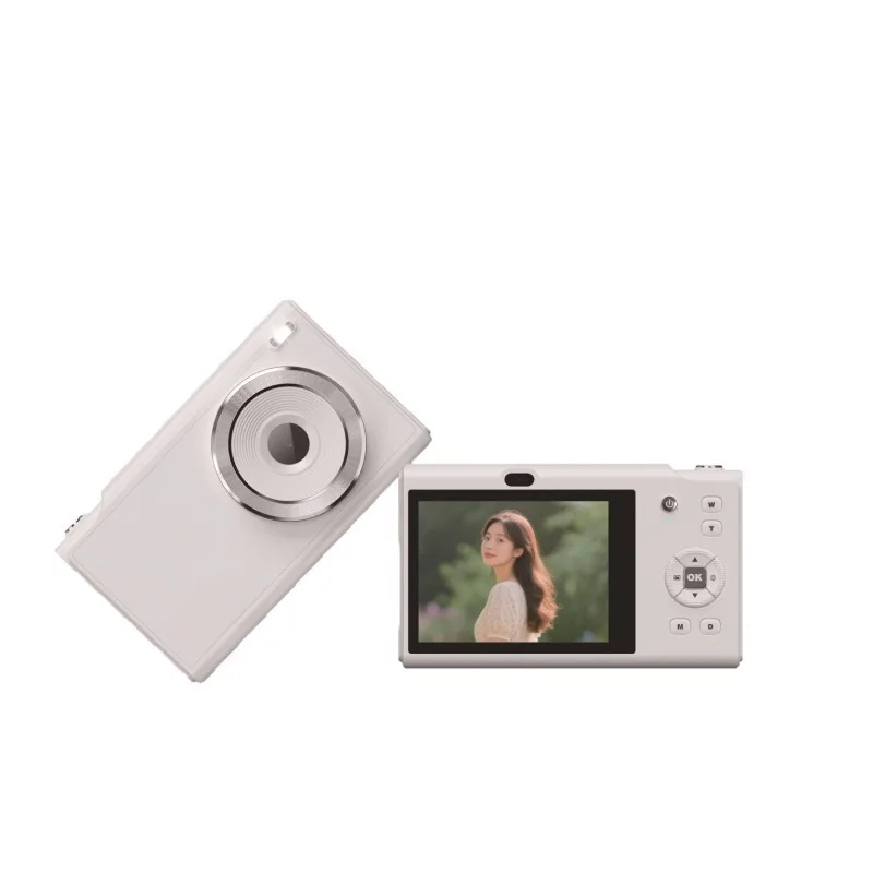 Dual camera high definition CCD digital camera 4K campus student entry retro card machine portable photography