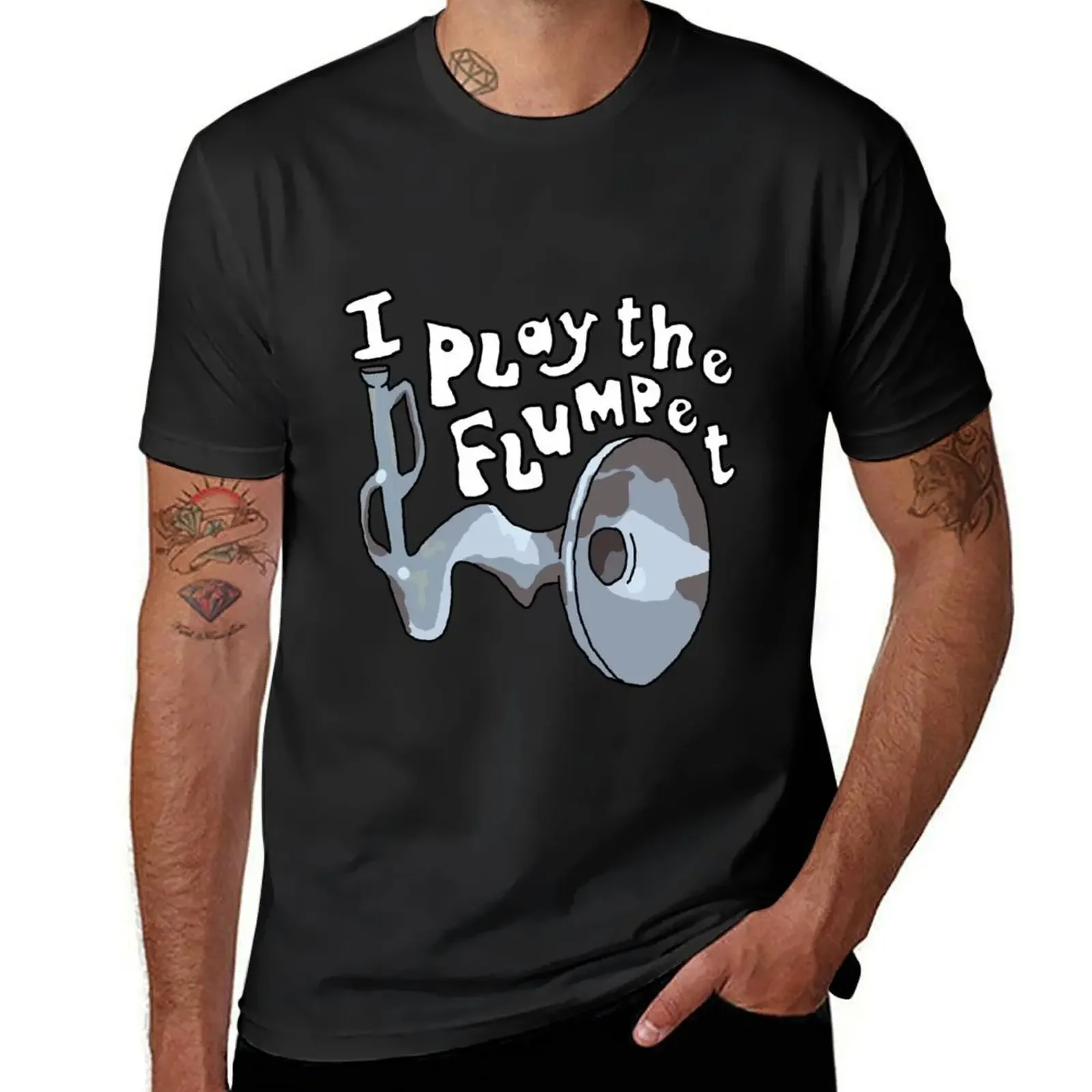 

I play the Flumpet - The Flumps T-Shirt anime t shirts summer 2025 valentines boutique clothes tee shirts for men
