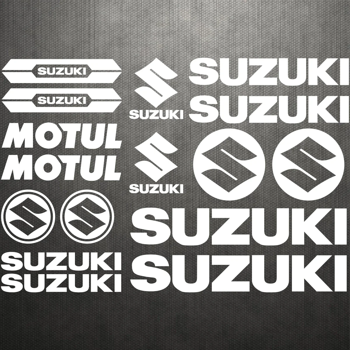 Suzuki Stickers Logo Motorcycle Emblem Decals 