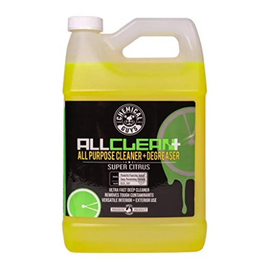 

Универсальное чистящее средство All Clean+ на основе цитрусовых, безопасное для автомобилей, грузовиков, внедорожников, мотоциклов, фургонов и других транспортных средств, 128 жидких унций (1 галлон), аромат цитруса.